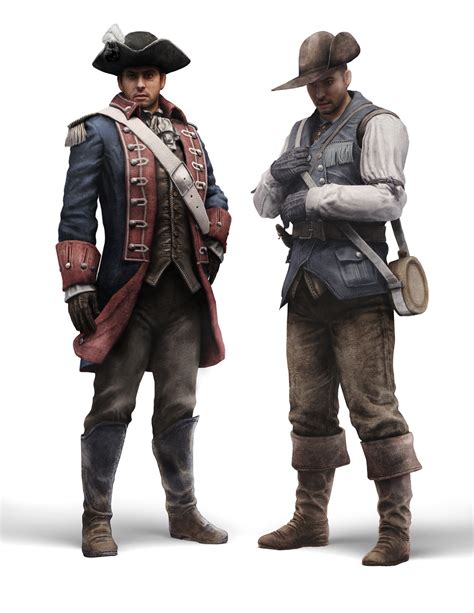 assassin's creed 3 french soldiers|Continental Army .